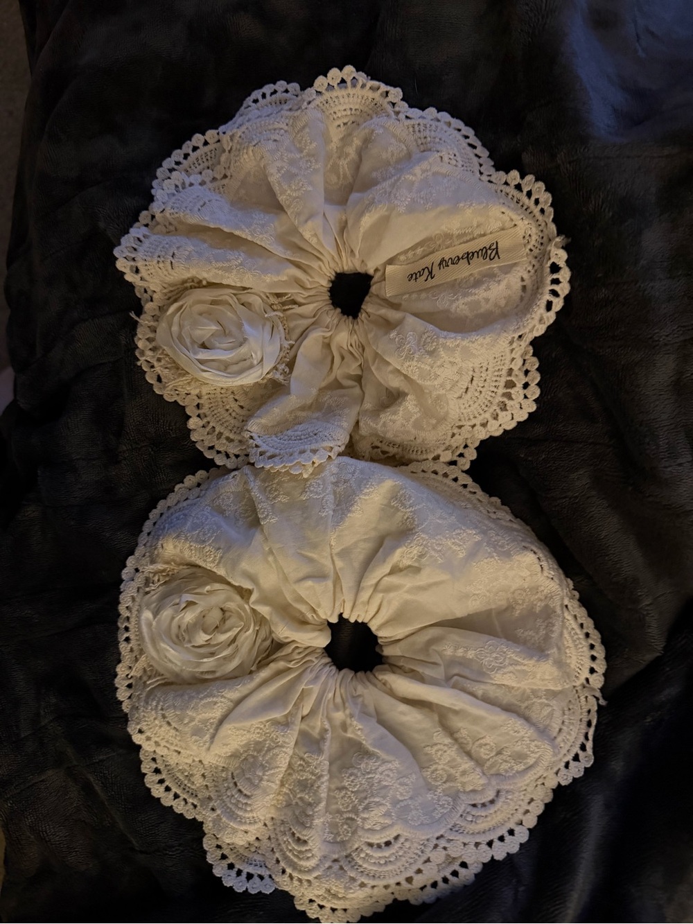 Lace cuffs